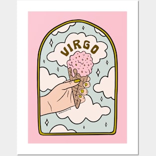 Virgo Ice cream Posters and Art